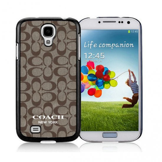 Coach Logo Signature Beige Samsung Galaxy S4 9500 AUX Coach Logo Signature Beige Samsung Galaxy S4 9500 AUX